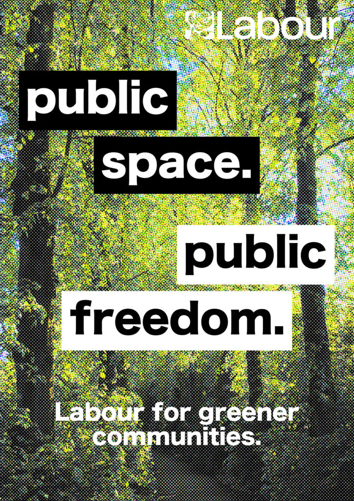 Design by Peter Mercer (@shouldvent) from Labour Party Graphic Designers