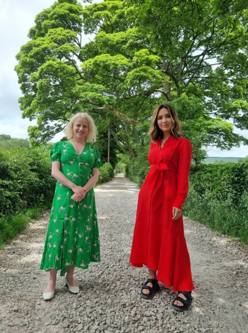 Olivia and Myleene