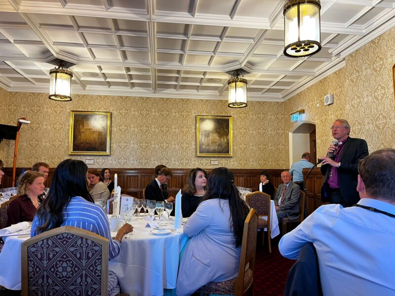 Olivia at RAMP dinner in Parliament